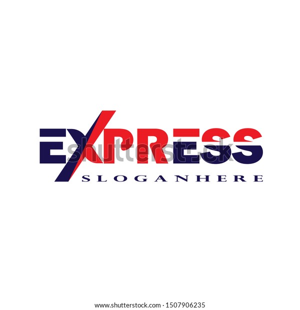Fast Forward Express logo designs vector,\
Modern Express logo\
template\
