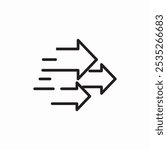 fast forward icon sign vector