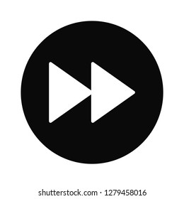 Fast Forward icon vector