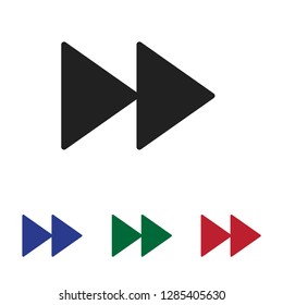 Fast Forward icon vector