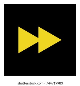 Fast Forward icon vector