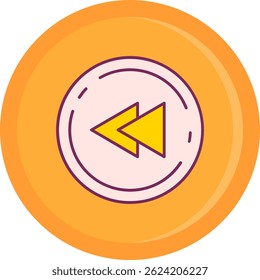 Schneller Vorlauf Linie Vektor Icon Design
