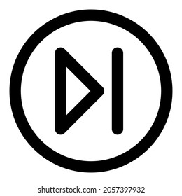 Fast forward or next to music from the playlist