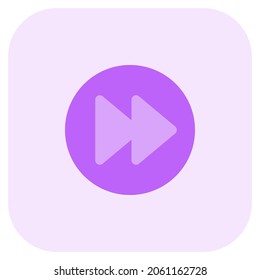 Fast forwarding the music on a music application