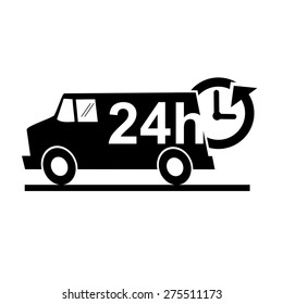 Fast and Free delivery icons.vector