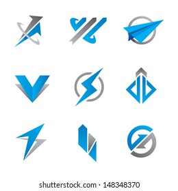 Fast And Furious Symbol Logo Template