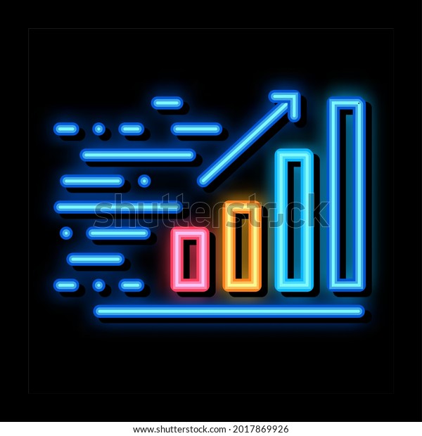 Fast Grow\
Graphic neon light sign vector. Glowing bright icon Fast Grow\
Graphic sign. transparent symbol\
illustration
