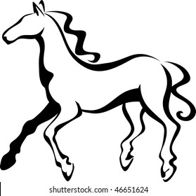 Fast horse