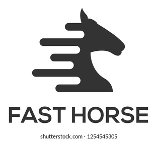fast horse logo