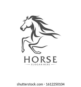 Fast Horse logo Design Vector, Creative design, Template, illustration