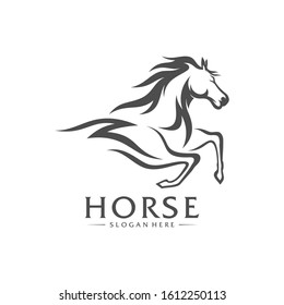 Fast Horse logo Design Vector, Creative design, Template, illustration