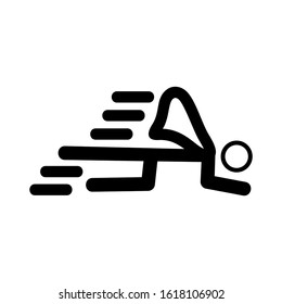 fast icon isolated sign symbol vector illustration - high quality black style vector icons
