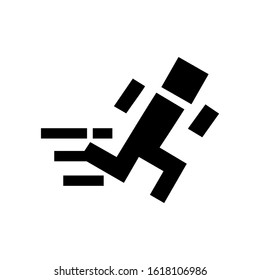 fast icon isolated sign symbol vector illustration - high quality black style vector icons
