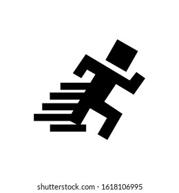fast icon isolated sign symbol vector illustration - high quality black style vector icons
