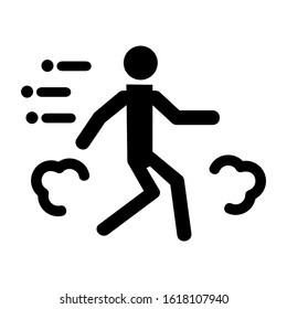 fast icon isolated sign symbol vector illustration - high quality black style vector icons
