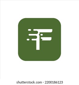 Fast Icon Logo Vector Template Stock Vector (Royalty Free) 2200186123 ...