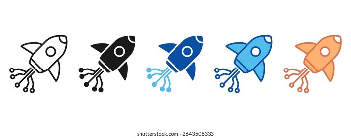 Fast Icon Set Multiple Style Collection