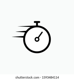 Fast Icon - Vector, Sign and Symbol for Design, Presentation, Website or Apps Elements.
