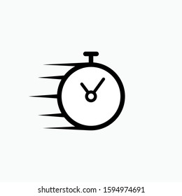 Fast Icon - Vector, Sign and Symbol for Design, Presentation, Website or Apps Elements.