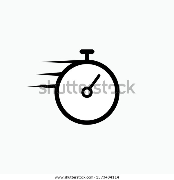 Fast Icon - Vector, Sign and Symbol for\
Design, Presentation, Website or Apps\
Elements.