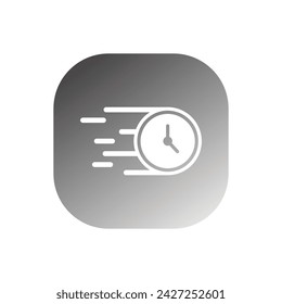 diseño de logotipo de ilustración vectorial de icono rápido