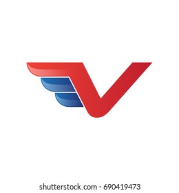 fast initial letter  logo vector