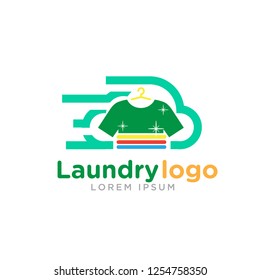 fast laundry logo