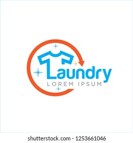 fast laundry logo designs