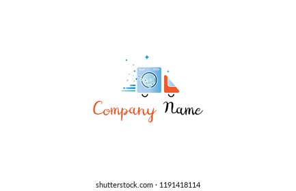 Fast Laundry vector logo image
