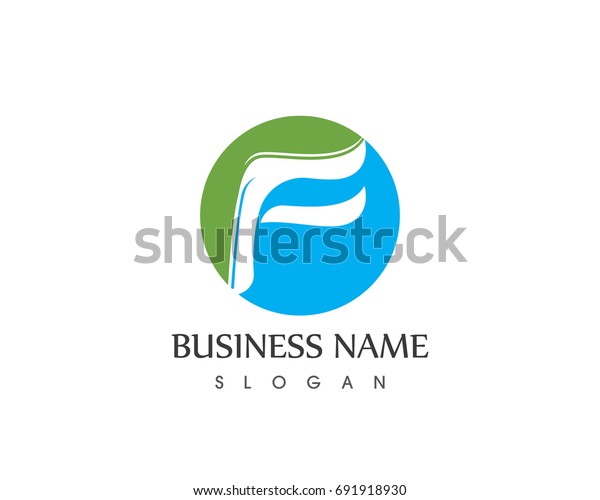 Fast line F letter logo\
monogram
