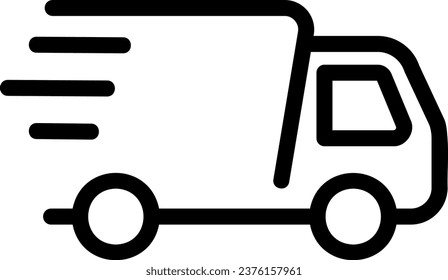 fast line icon illustration vector