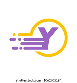 Fast Logo Initial Y