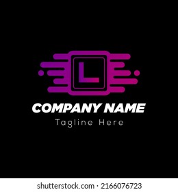 Fast logo letter L, design inspiration vector template for any purpose logo