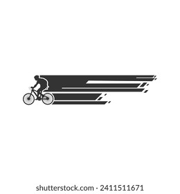 Motociclismo de ciclismo de motociclismo para deportistas Club Race Illustration Vector