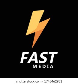FAST MEDIA LOGO THUNDER TEMPLATE
