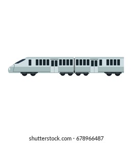 fast modern high speed train public transport of passengers