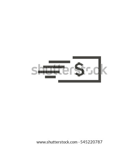 fast money icon logo vector eps