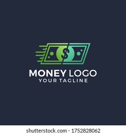 Fast Money Logo Combination Fast Pay Stock Vector (royalty Free 