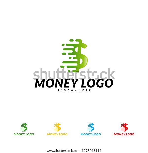 Fast Money Logo Design Concept Vector Stock Vector Royalty - 