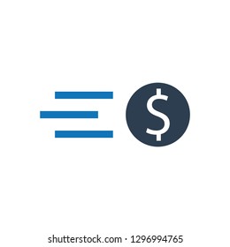 Fast Money Transfer Icon