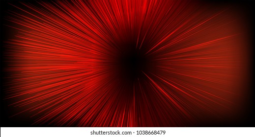 Fast moving at light speed -  Abstract vector background.