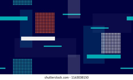Fast Moving Night Lights, Speed Lines, Neon IT, Hi Tech Vector Background. Speed Internet Technology Geometric Polygon Pattern. Night Lights, Moving Car Lights, Space, Neon IT Hi Tech Background.