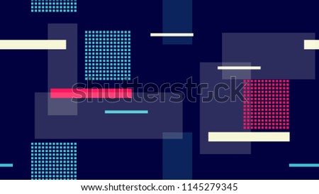 Fast Moving Street Lights, Speed Lines, Neon IT, Hi Tech Vector Texture. Internet Technology Connection Line Pattern Template. Night City, Racing Car Lights, Neon IT Futuristic Hi Tech Background