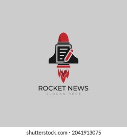 Schnelle Vorlage für das Logo der Zeitung