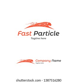 Fast Particle Logo, Cheetah Logo Concept