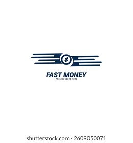 Fast Pay Digital Electronic Transaction Logo Symbol Icon