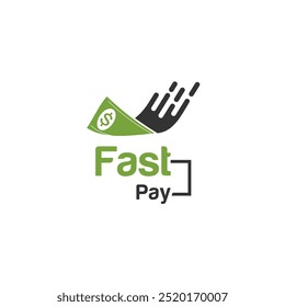 Fast pay logo template vector illustration. Suitable for your design need, logo, illustration, animation, etc.

