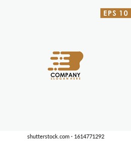Fast Peanut Logo Design Vector Template. Modern Design. Peanut Icon. Vector Illustration