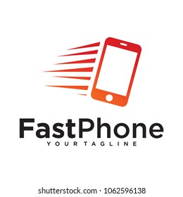 Fast Phone Logo Template Design