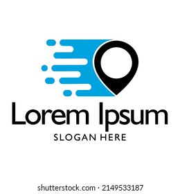 fast point Icon Logo Design Template Illustration Vector